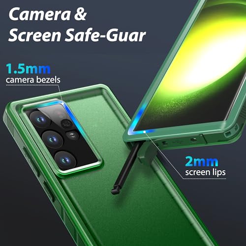 Coque Samsung S23 Ultra Étanche Évite Écran Cassé et Infiltration - 6