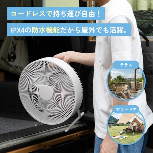 ±0(プラスマイナスゼロ) ±0 テラスファン XQS-K030 の商品画像 2