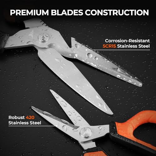 KastKing-Paradox-9-6-Fishing-Scissors-9-Bait-Shears-With-Sheath-Carabiner-6-Braided-Line-Scissors-With-Stainless-Steel-Blades-Anglers-Kit