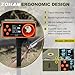 ZOHAN Upgrated Airsoft Chronograph, Airsoft Gun Speed Tester, BBS Paintball Chronograph Shooting, Precise Readings, Simple Set Up, 4 Adjustable Parameters