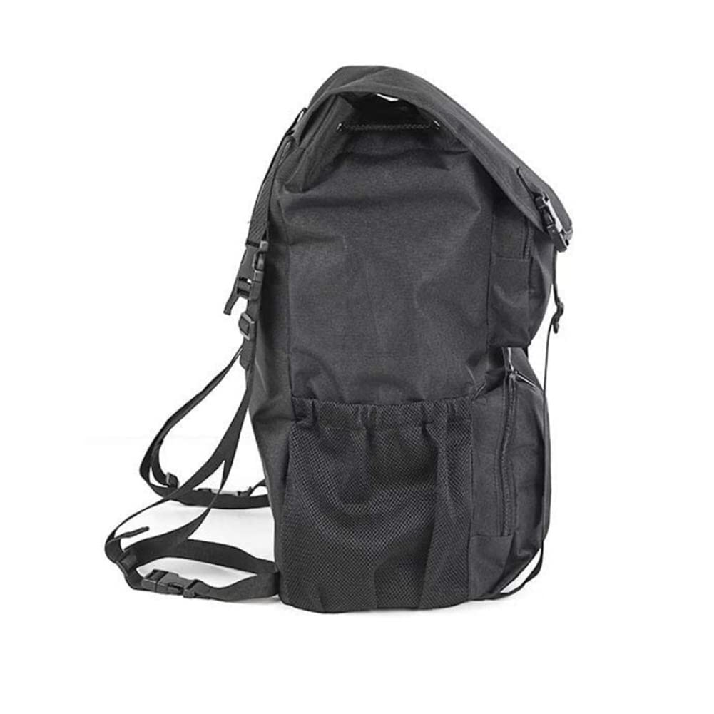 Spare Wheel Garbage Bag 600d Oxford Cloth Offroad Spare Tire Trasharoo Bags Larger Capacity Spare Tire Storage Bag Buckles for Heavy Cars for Outdoor (Black