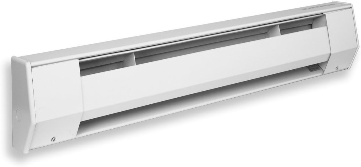 KING 4CB2007BW CB Ceramic Core Baseboard Heater, Bright White