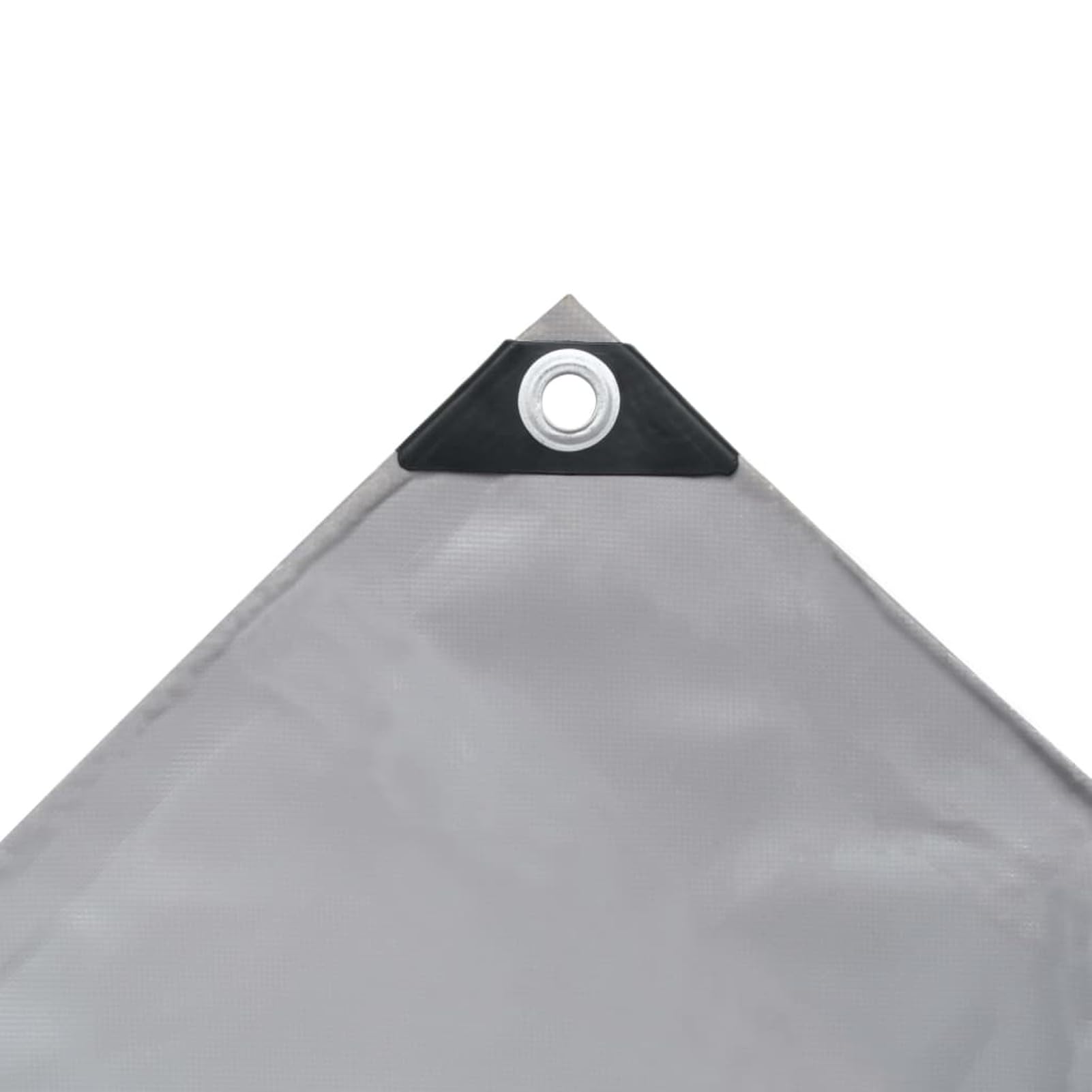 Homgoday Bâche 650 g/m² 3 x 4 m Gris Bâche imperméable avec œillets renforcés Résistant aux UV et à la moisissure Bâche de protection pour meubles caravane multi-usage pour l'extérieur