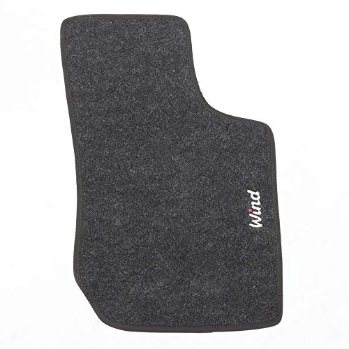 Tapetes de Carpete 05 Peças, Cinza (Grafite) - Chevrolet Corsa Wind 98