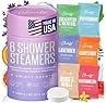 Cleverfy Shower Steamers Aromatherapy for Women and Men – Self-Care Shower Bombs for Stress Relief and Relaxation – 6 Tablets