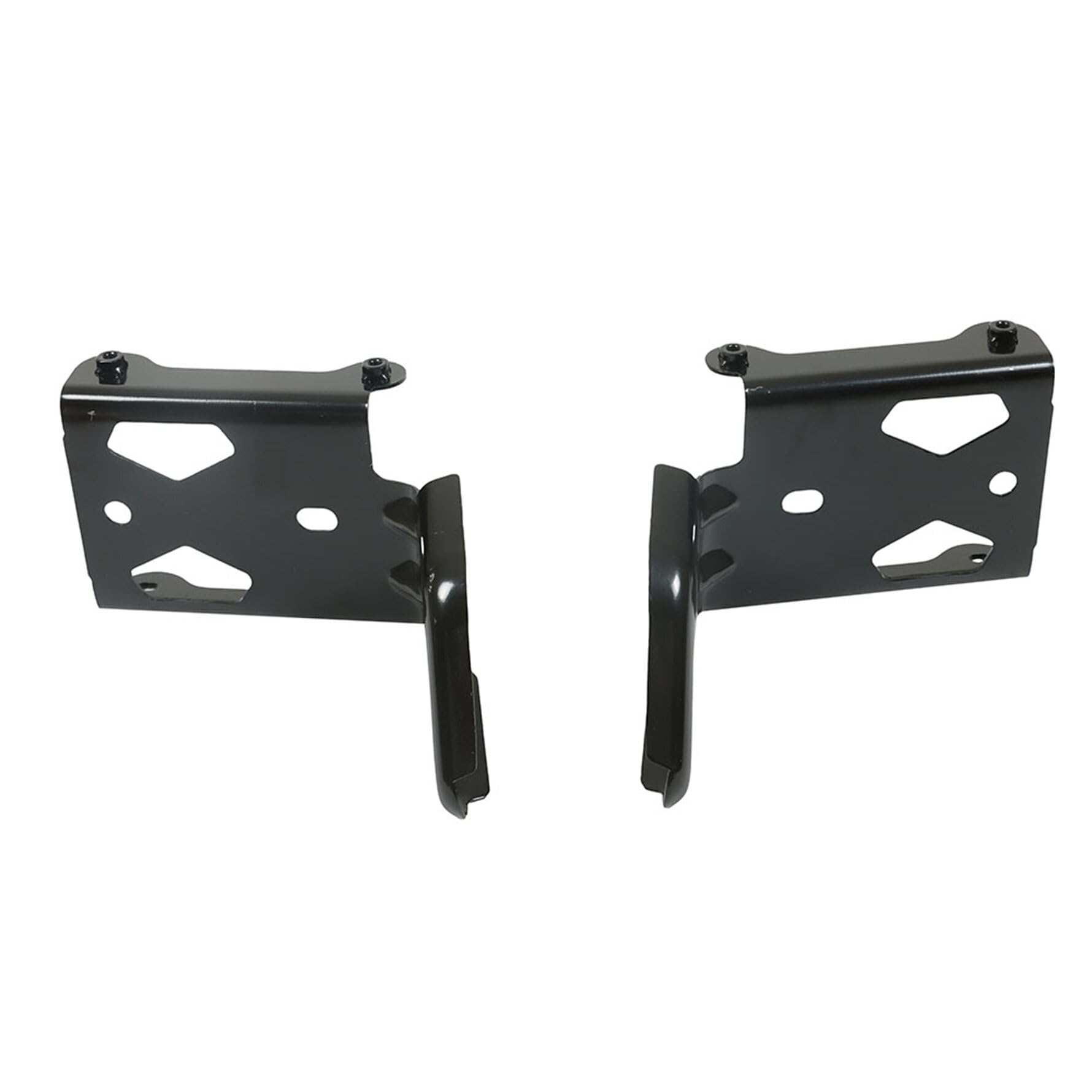 munirater Front Bumper Bracket Black Left and Right Replacement for 2015-2021 Challenger CH1066144 CH1067144 68174979AA 68174978AA