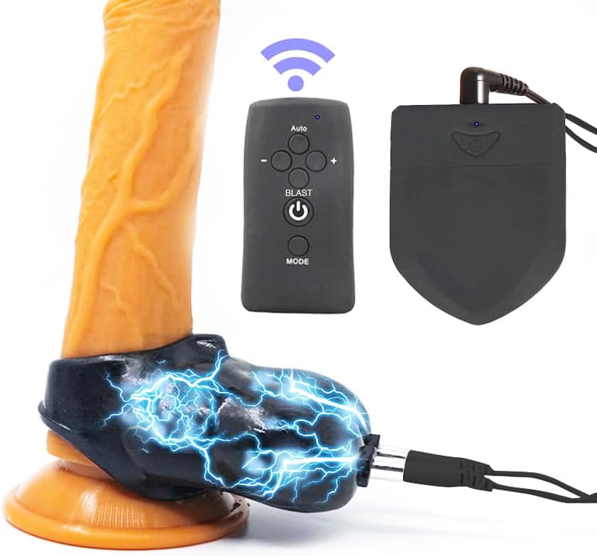 Miniatura 4 de Kit de estimulación eléctrica para control con cable de testículo y control inalámbrico Estimulador de testículos opcional (inalámbrico)