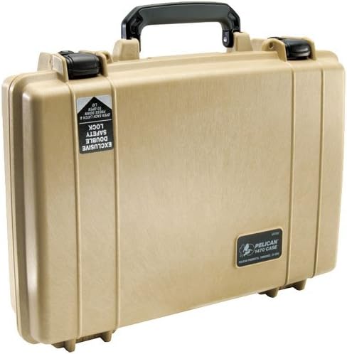 Pelican 1470 Laptop Case With Foam (Desert Tan)