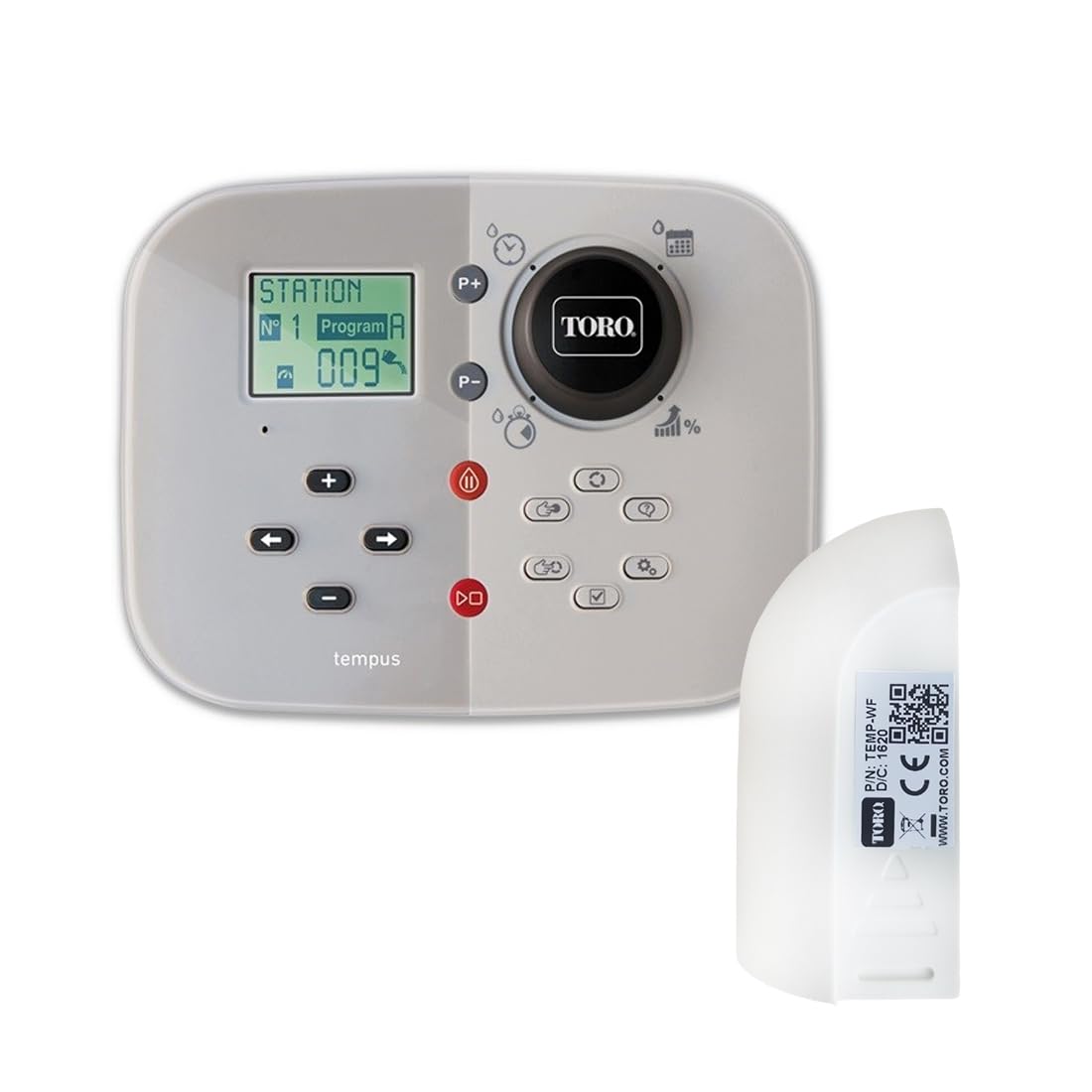 GNCGarden Programmatore di irrigazione Toro Tempus 4 stagioni | Controller serie Tempus de Toro Interior 220 V + Modulo WiFi | Programmatore irrigazione automatico | Timer irrigazione automatico
