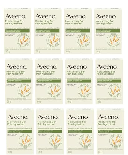 AVEENO Naturals Moisturizing Bar for Dry Skin 3.50 oz (Pack of 12) - Packaging May Vary - image 1