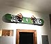 StoreYourBoard Naked Snow, Snowboard Display Wall Rack, Powder Coat Black