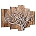 murando - Bilder Baum 200x100 cm Vlies Leinwandbild 5 tlg Kunstdruck modern Wandbilder XXL Wanddekoration Design Wand Bild - Holzoptik Bretter Abstrakt b-C-0046-b-n Leinwandbild günstig Kaufen-murando - Bilder Baum 200x100 cm Vlies Leinwandbild 5 tlg Kunstdruck modern Wandbilder XXL Wanddekoration Design Wand Bild - Holzoptik Bretter Abstrakt b-C-0046-b-n