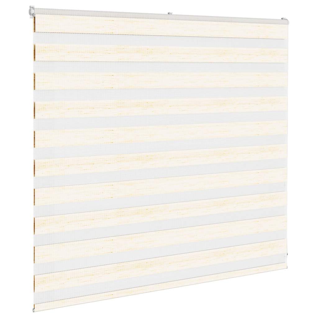 Store Zebre Beige Marbre Tissu 155,9 cm Polyester