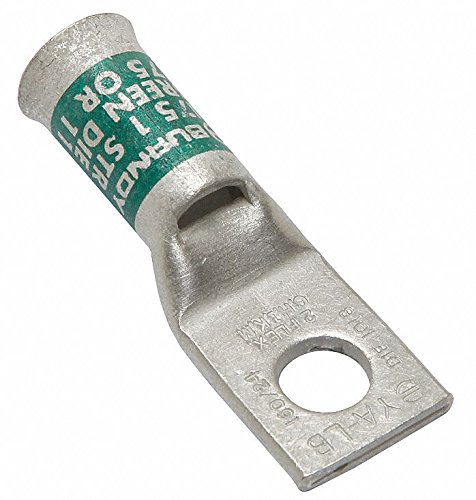 One Hole Lug Compression Connector, 2 AWG