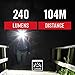 Coast 19274 HL7R Rechargeable Focusing 240 Lumen LED Headlamp , Black