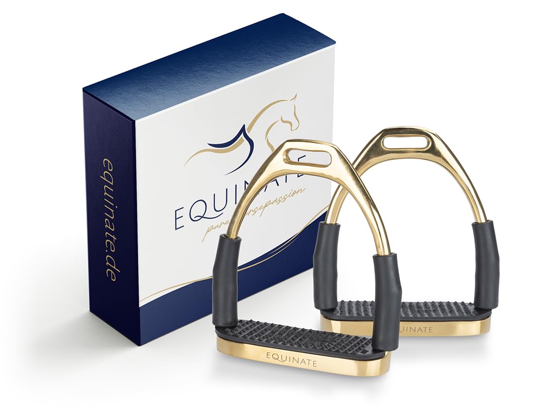 Equinate Staffe Luna, 10 Cm, Oro Rosa, Con Pedana Antiscivolo, In Gomma
