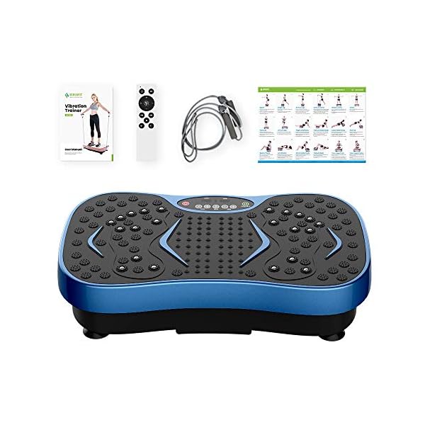 JUFIT-Fitness-Vibration-Plate-Exercise-Equipment-Whole-Body-Shape-Exercise-Machine-Vibration-Platform-Fit-Massage-Workout-TrainerMax-User-Weight-330lbs JUFIT Fitness Vibration Plate Exercise Equipment Whole Body Shape Exercise Machine Vibration Platform Fit Massage Workout Trainer,Max User Weight 330lbs