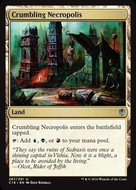Magic The Gathering - Crumbling Necropolis (287/351) - Commander 2016