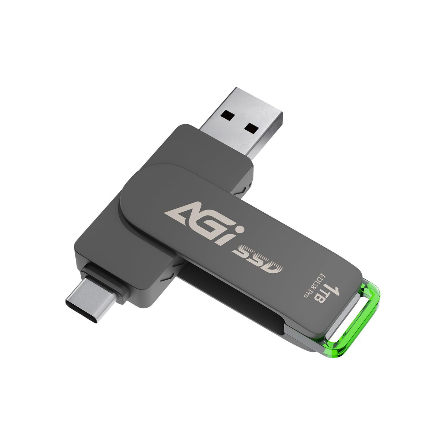 Amazon | AGI 1TB 外付けSSD USB 3.2 Gen 2 Type-A/Type-C 両対応 最大