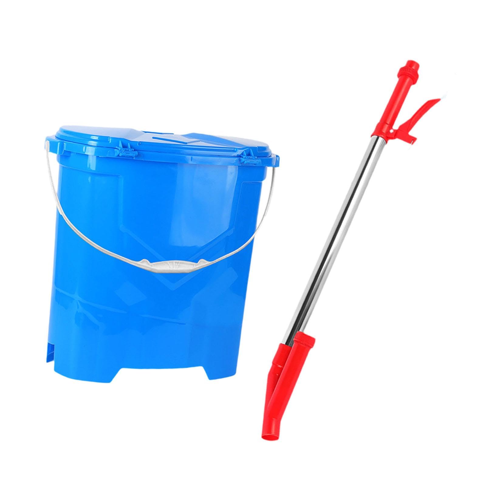 VELURA Back Carrying Manual Fertilizer Spreader Labor Saving Versatile 25L Capacity Blue|1x Water Pressure Switch|Seeders & Spreaders| Yard Garden & Outdoor Living-picture-29