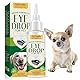 Dashr Augentropfen Hund-Katarakttropfen für Hunde, Sanfte Augenpflege für Hunde & Katzen｜Tägliche Reinigung｜Ohne Alkohol｜60 ml Tropfflasche