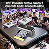 Phomemo TP31 Termocopiadora Tattoo, 2025 Mejora Impresora Termica Tattoo, Impresora Tatuajes con 30 Hojas de Papel Térmico para Tatuaje, Compatible con Smartphone y Tablet #5