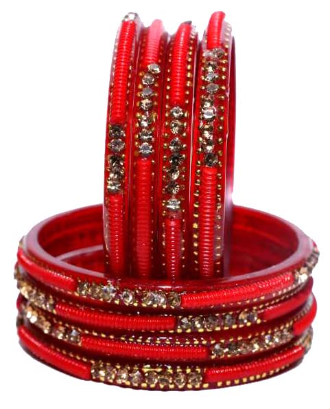mahakal Glass kada set for women or girls (pack of 8) (2.8, Red) (B0BBRQSL4H) Amazon Price History, Amazon Price Tracker