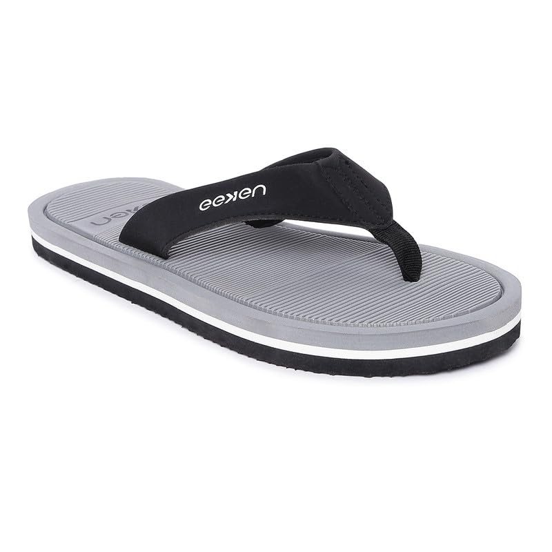 PARAGON Eeken EFBGO2406S Men Lightweight Flip Flops | Comfortable Everyday Flip Flops with Durable Anti-Skid Sole, Cushioned Footbed & Sturdy Build for Outdoor Use Grey (B0CKXNWWQ5) Amazon Price History, Amazon Price Tracker