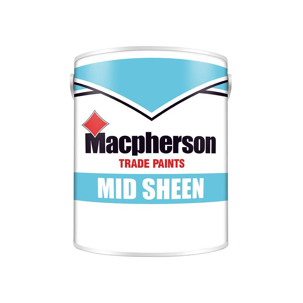 Macpherson Mid Sheen - Brilliant White - 5L