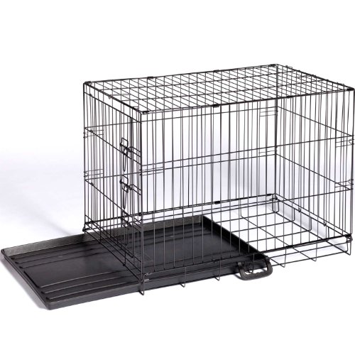 Image of Prevue Pet Products Home On-The-Go Single Door Dog Crate Indoor - M, Black