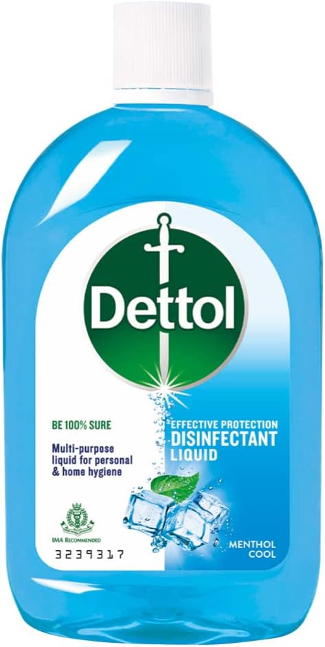 Liquid Disinfectant for Multi-Purpose Germ Protection, Menthol Cool, 500ml