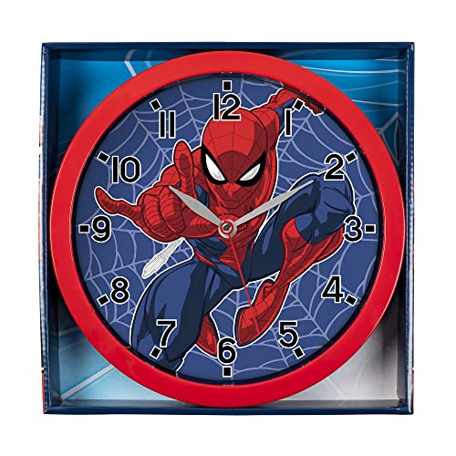 Spiderman Disney Marvel Red Wall Clock SPD3586, One Size - Image 3