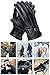Leather Gloves for Mens, Full-Hand Touchscreen, Gift Packaging, Men's Texting Driving Winter Cold Weather Gloves Warm Lining (L-8.9