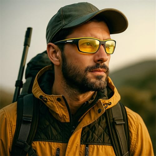 Image of willochra Sports Polarized Night Vision Reading Sunglasses For Men Women Full Lens Magnification Sunglass Readers F27