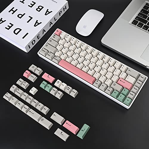 Image of Cherry Profile PBT Keycaps 178 Key Set, Oil Proof Fade Resistant Keycaps Fit 60% /65% /75% /80% /TKL /100% Mechanical Keyboard (9009-Cherry)
