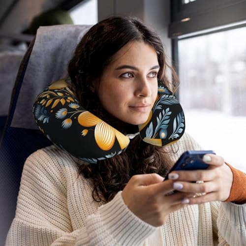 Almohada de viaje U forma espuma viscoelástica miniatura 7