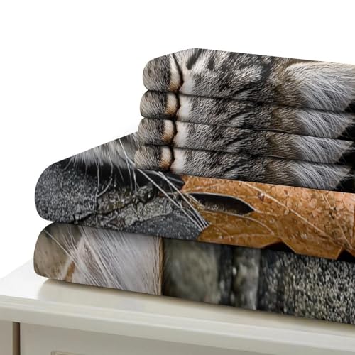 Linge de lit chat endormi pour créer un cocon douillet dans une chambre d'enfant - 7