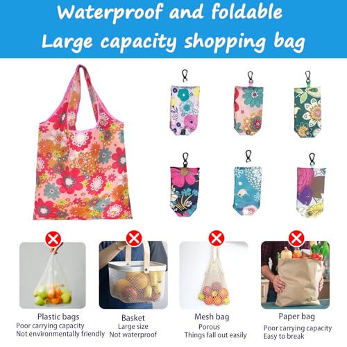 6-Pack Foldable Polyester Tote
