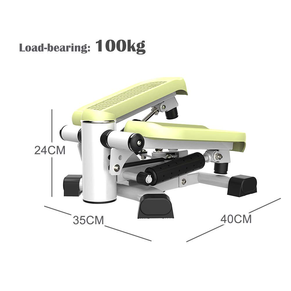 Mini stepper do ćwiczeń aerobowych Step Home 2 w 1 Cichy sprzęt do ćwiczeń w domu, zielona wydajność (fioletowy)