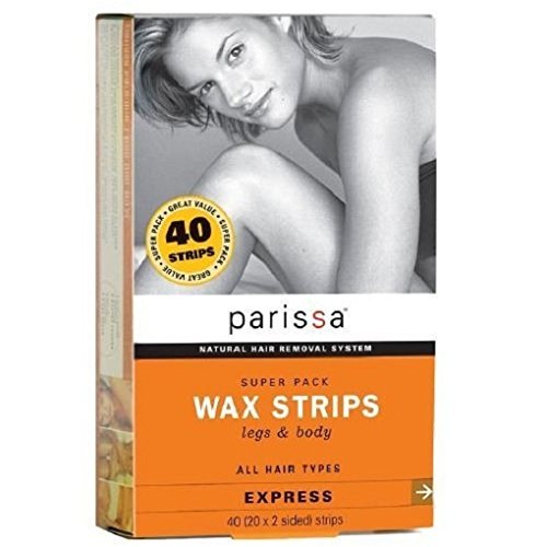 Parissa Super Pack Wax Strips, Legs & Body 40 ea