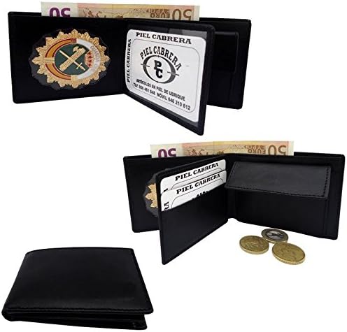 Portfolios Porta Civil Guard Plate with Wallet