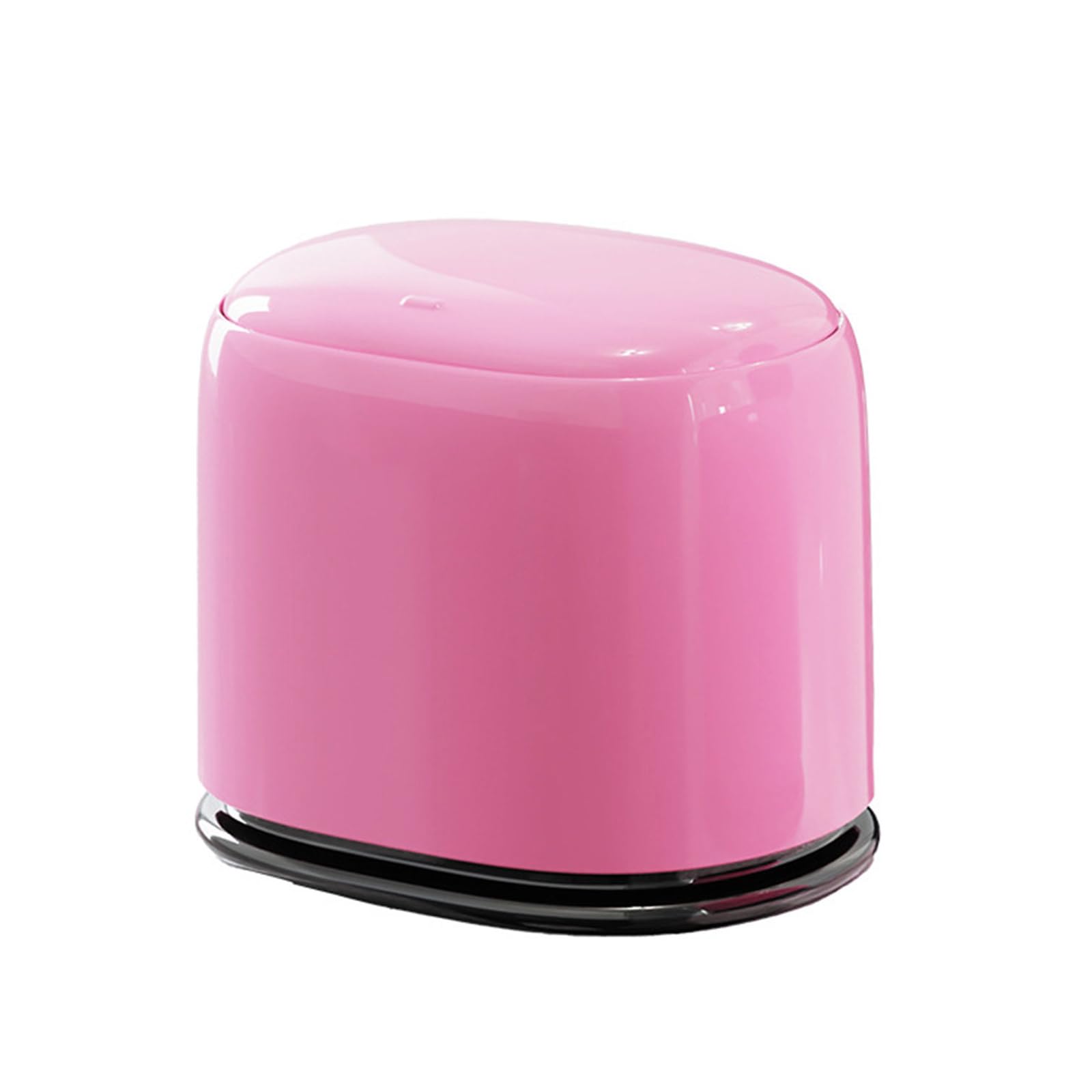 Buxuaaaa Miniature Press Open Lid Trash Bin Compacts Desktop Organizers Garbage Can Waste Basket for Home Use Press Lid Small Trash Bin