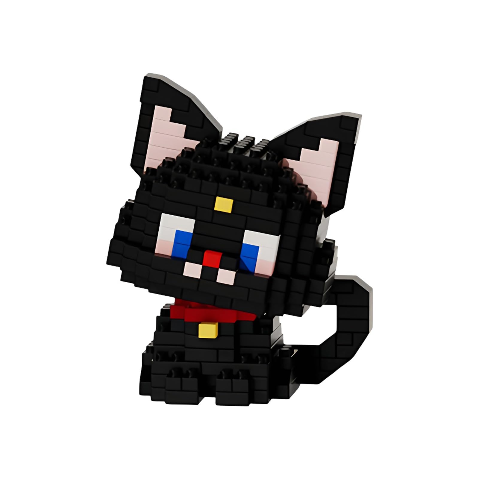 Amazon.com: NOOLY Animal Micro Building Blocks Set Mini Cat Building ...