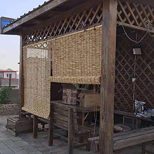 XRDSHY Bambusrollo Reed Vorhang Bambusrollos Blind Sun Shade...