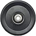 JATHIN 4.5 Inch/115 Mm Nylon Bearing Pulley Wheel, U Groove Wheelplastic Pulley for Gym Pulley Cable, Pulleys for Gym Equipment