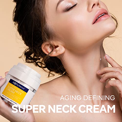 Korean Skin Care Neck Cream, Skin Tightening Cream, Neck Firming Cream Improves Skin Elasticity And Reduce Neck Lines, Anti Aging Moisturizer For Neck & Décolleté - Day & Night Skin Firming And Tightening Lotion 1.7 Fl Oz #TOP7