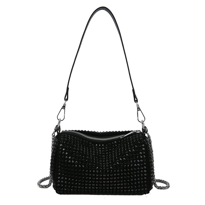 Valerie Evening Clutch Handbags For Women Trendy Latest Girls Sparkling Chain Crossbody Sling Bag Ladies Purse Wallet For Party Wedding Rhinestone Bling Bag Handheld Bags For Women Small Size (Black) (B0D382W7BT) Amazon Price History, Amazon Price Tracker