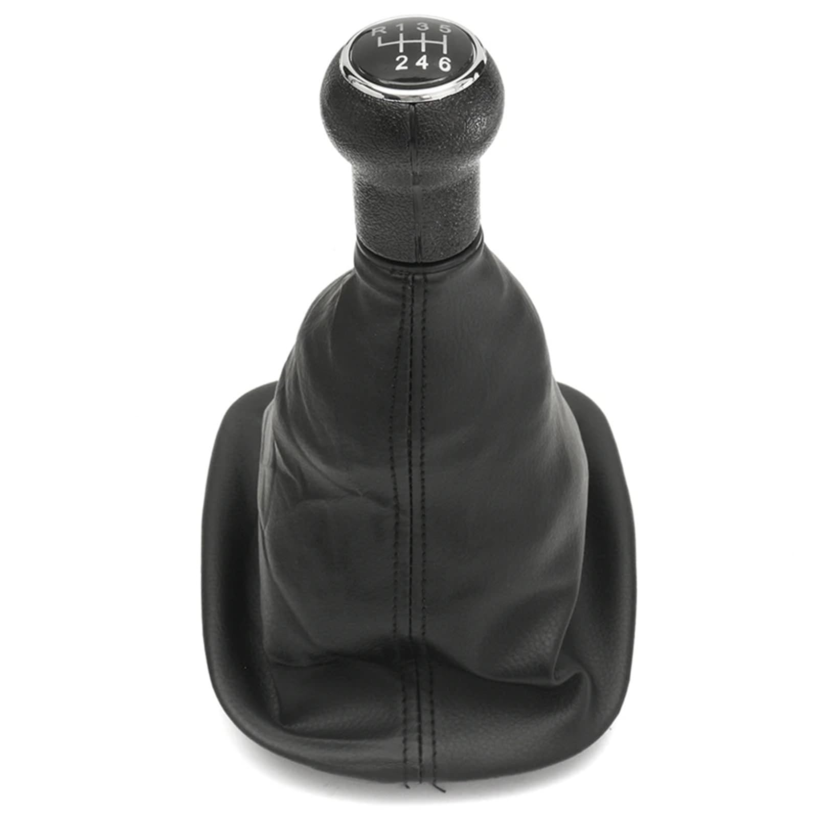 WYLWSHA Shift Gear Knob Cover 6 Speed Car Gear Shift Knob Lever Shifter Stick Gaiter for VW for Passat for B5 for B5.5 for B6 1996-2000 2001 2002 2003 2004 2005