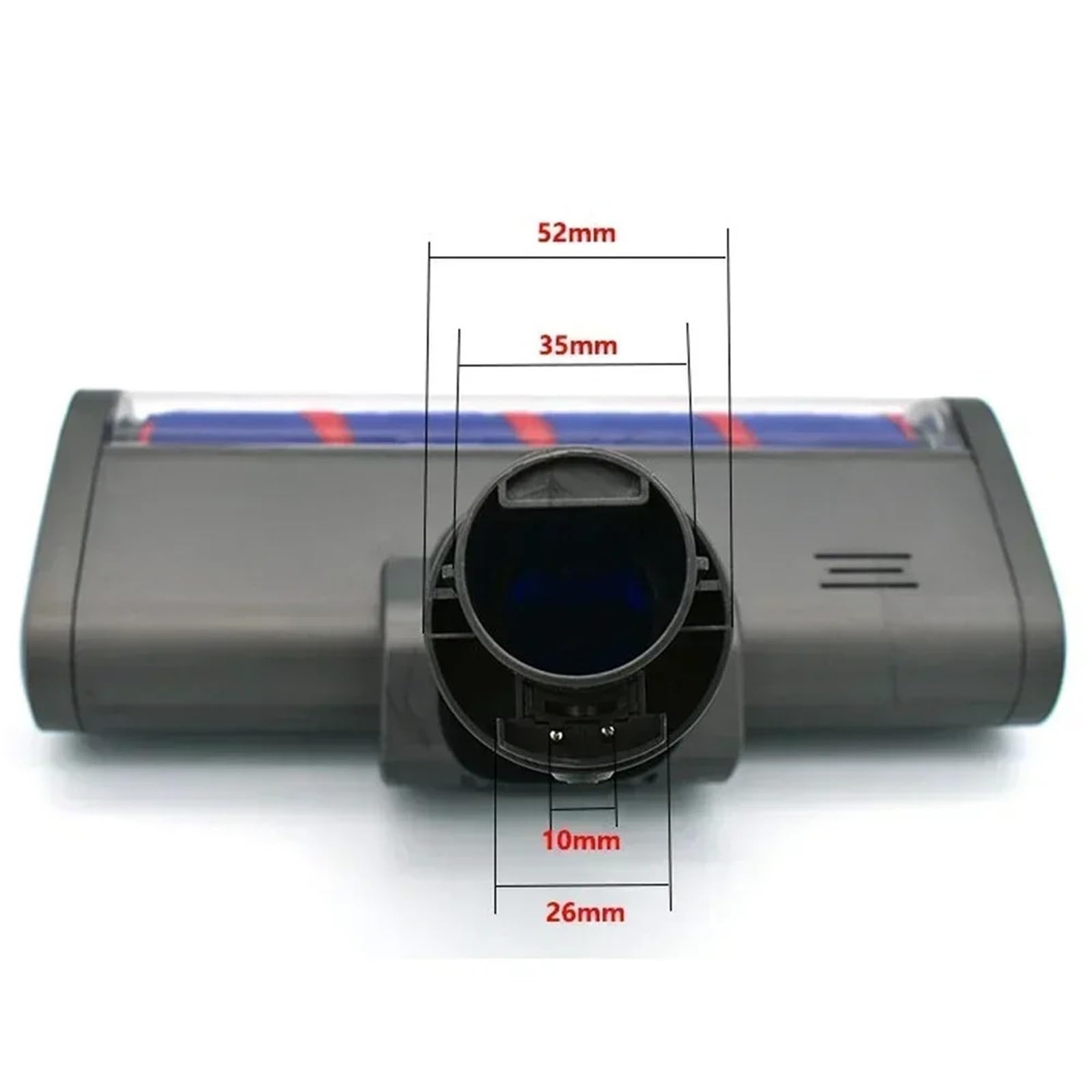 Pieza de aspiradora con cabezal de cepillo de rodillo barredor suave, Compatible con Dyson V10 V11 V7 V8 V15