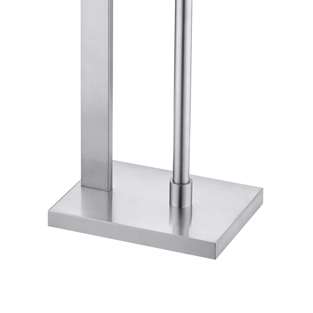 Hoooh TPS104S2-BN - Porta carta igienica autoportante in acciaio inox SUS 304 con finitura spazzolata, TPS104S2-BN